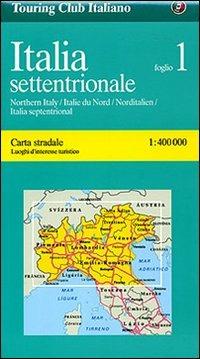Italia settentrionale 1:400.000 - copertina