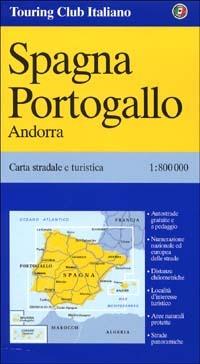 Spagna. Portogallo 1:800.000 - copertina