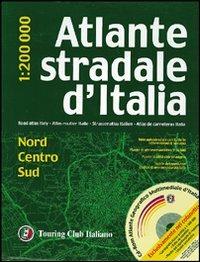 Atlante stradale d'Italia 1:200.000. Con CD-ROM - copertina