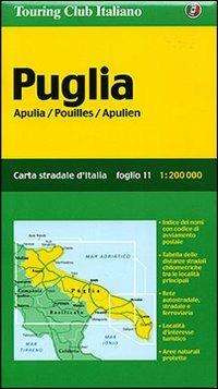 Puglia 1:200.000 - copertina