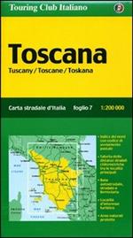 Toscana 1:200.000