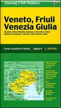 Veneto, Friuli Venezia Giulia 1:200.000 - copertina
