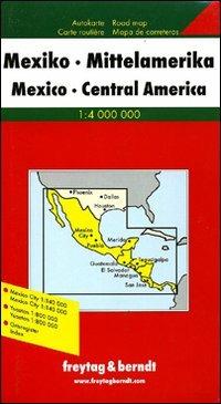 Messico, America Centrale 1:4.000.000 - copertina