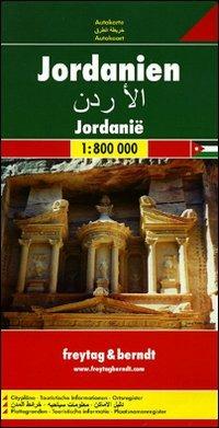 Giordania 1:800.000 - copertina