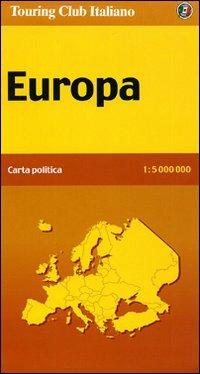 Europa politica 1:5.000.000 - copertina