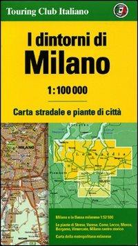 I dintorni di Milano 1:100.000 - copertina