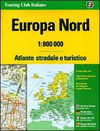 Europa nord. Atlante stradale e turistico 1:800.000 - copertina