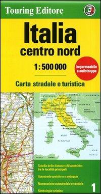 Italia centro nord 1:500.000 - copertina