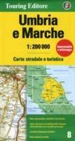 Umbria, Marche 1:200.000 - copertina