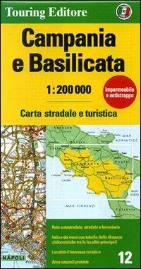 Campania e Basilicata 1:200.000 - copertina