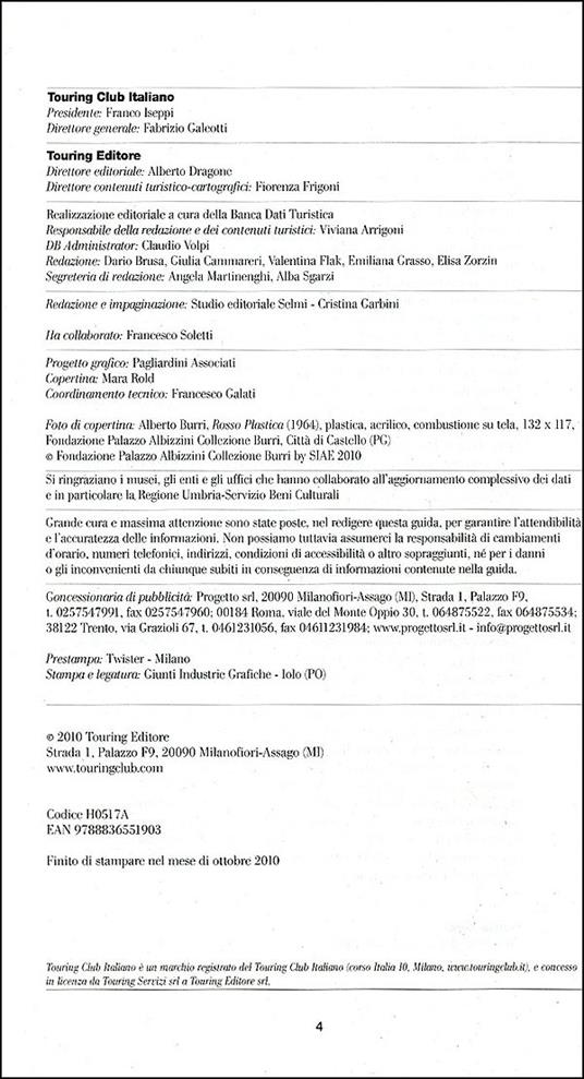 Musei d'Italia 2010 - 2