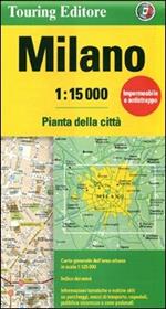 Milano 1:15.000. Pianta della città