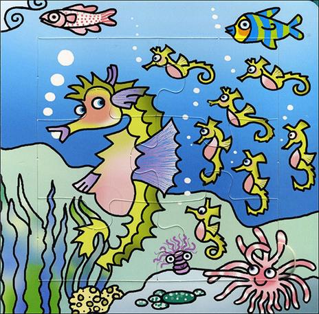 Gli animali del mare. Libro puzzle - Irene Mazza - 2