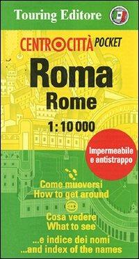 Roma-Rome 1:10.000. Ediz. bilingue - copertina