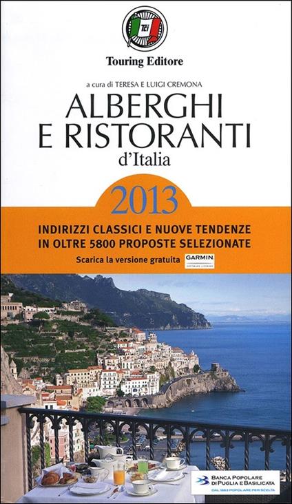 Alberghi e ristoranti d'Italia 2013 - copertina