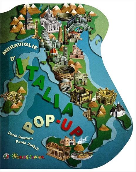 Meraviglie d'Italia. Libro pop-up - copertina
