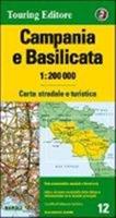 Campania e Basilicata 1:200.000. Carta stradale e turistica - copertina