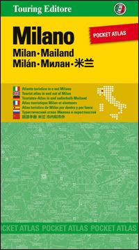 Milano. Pocket atlas. Ediz. multilingue - copertina