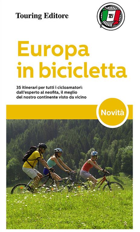 Europa in bicicletta - Enrico Caracciolo - copertina