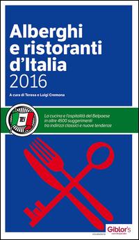 Alberghi e ristoranti d'Italia 2016 - copertina