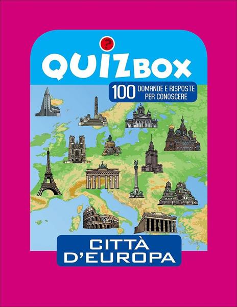 Città d'Europa. 100 domande e risposte per conoscere - copertina