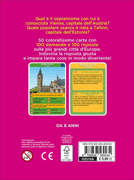 Città d'Europa. 100 domande e risposte per conoscere - 3