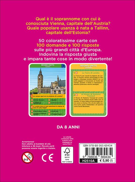 Città d'Europa. 100 domande e risposte per conoscere - 3