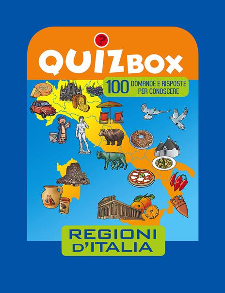 Regioni d'Italia. 100 domande e risposte per conoscere - copertina