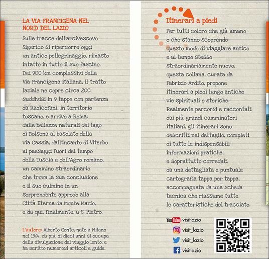 La via Francigena nel nord del Lazio. Radicofani, Proceno, Roma. Con Carta geografica ripiegata - 3