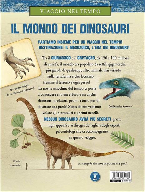 Viaggio nel tempo. Il mondo dei dinosauri - Juan Carlos Alonso,Gregory S. Paul - 2