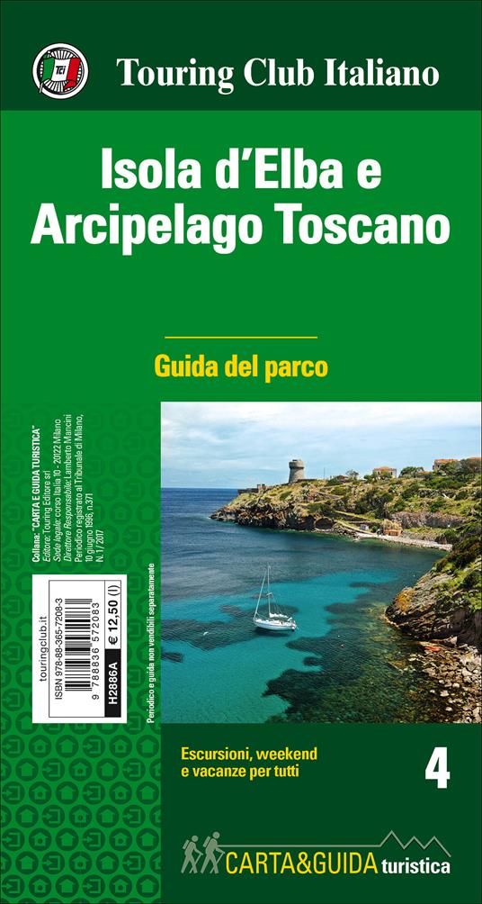 Isola d'Elba e Arcipelago toscano. Carta escursionistica del parco. 1:35.000 - 2