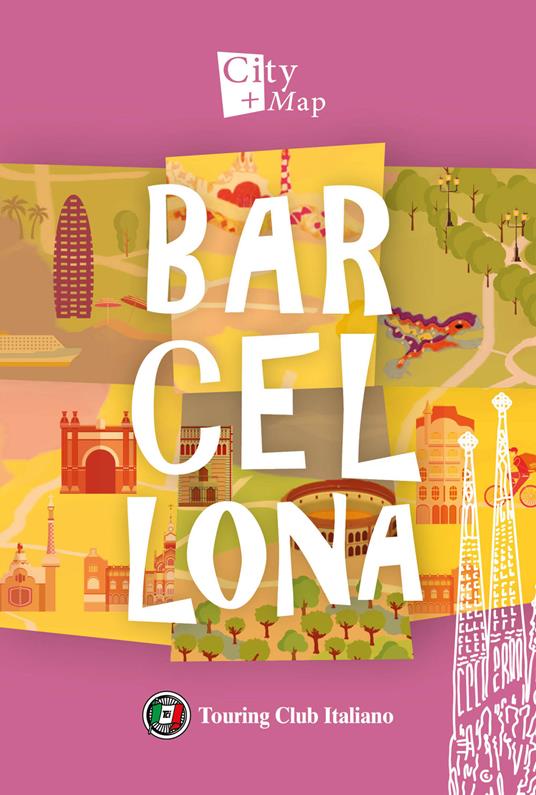 Barcellona. Con Carta geografica ripiegata - copertina