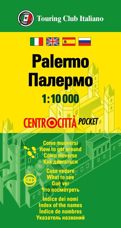 Palermo 1:10.000. Ediz. multilingue - copertina