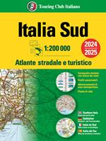 Italia. Atlante stradale e turistico 200.000. Sud