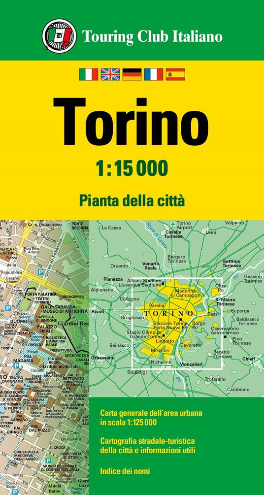 Torino 1:15.000 - copertina
