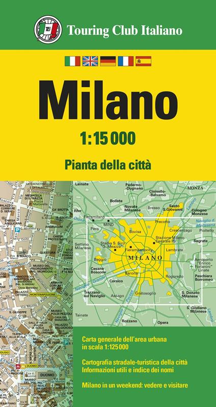 Milano 1:15.000 - copertina