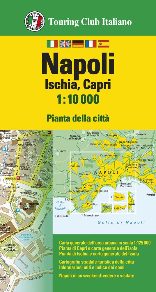 Napoli. Ischia, Capri 1:10.000 - copertina