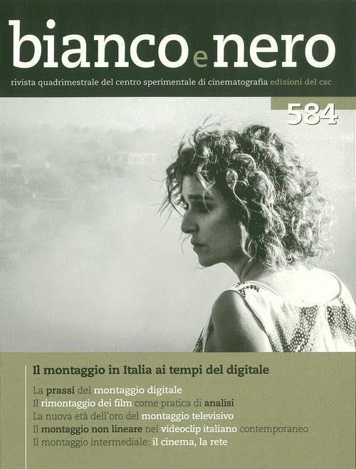 Bianco e nero (2016). Vol. 584: era del montaggio digitale in Italia, L'. - copertina