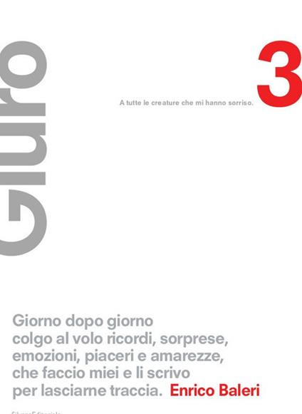 Giuro. Vol. 3 - Enrico Baleri - copertina