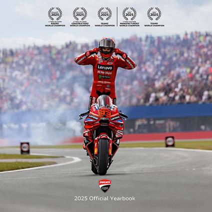 Ducati Corse 2025. Official yearbook. Ediz. italiana e inglese - copertina