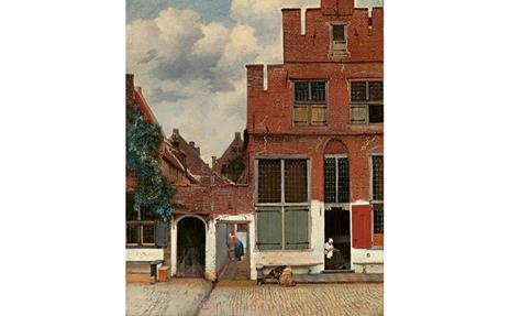 Johannes Vermeer. Donna in blu che legge una lettera. Dal Rijksmuseum di Amsterdam - 2