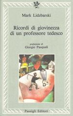 Ricordi di giovinezza di un professore tedesco