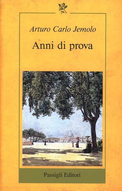 Anni di prova - Arturo Carlo Jemolo - copertina