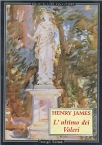 L' ultimo dei Valeri - Henry James - copertina