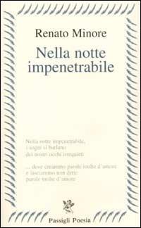 Nella notte impenetrabile - Renato Minore - copertina