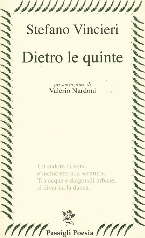 Dietro le quinte - Stefano Vincieri - copertina