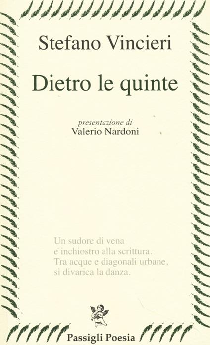 Dietro le quinte - Stefano Vincieri - copertina