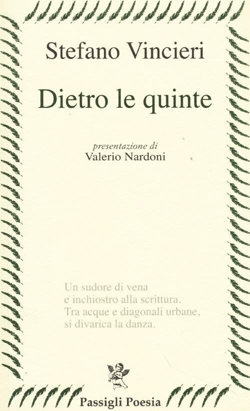 Dietro le quinte - Stefano Vincieri - copertina