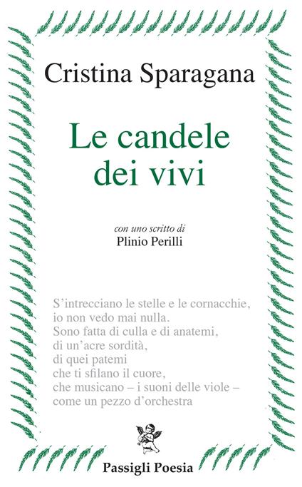 Le candele dei vivi - Cristina Sparagana - copertina