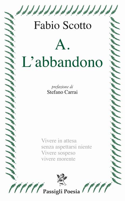 A. L'abbandono - Fabio Scotto - copertina